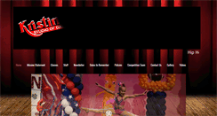 Desktop Screenshot of kristinasstudioofdance.com